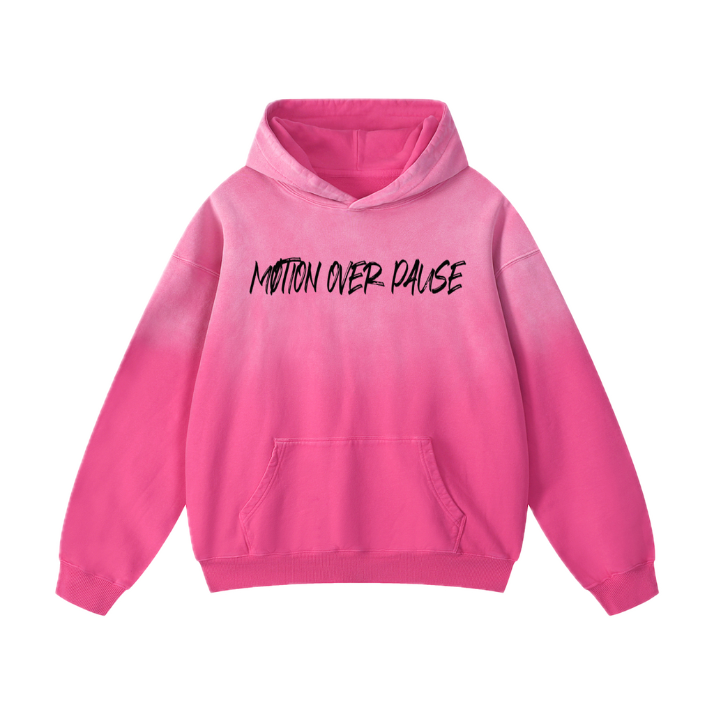 MOTION OVER PAUSE Vintage Hoodie